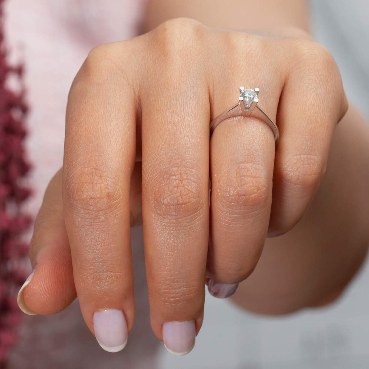 Özel Kesim Tektaş Pırlanta Küpeler