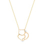 0,01 Karat Pırlanta Kolye "Kedi" - Venta Jewelry