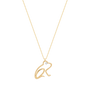 0,01 Karat Pırlanta Kolye "Kurbağa" - Venta Jewelry