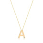 0,01 Karat Pırlantalı Harfli Kolye "A" - Venta Jewelry