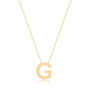 0,01 Karat Pırlantalı Harfli Kolye "G" - Venta Jewelry