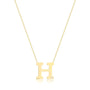 0,01 Karat Pırlantalı Harfli Kolye "H" - Venta Jewelry