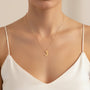 0,01 Karat Pırlantalı Harfli Kolye "J" - Venta Jewelry