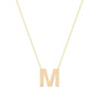 0,01 Karat Pırlantalı Harfli Kolye "M" - Venta Jewelry