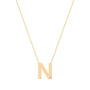 0,01 Karat Pırlantalı Harfli Kolye "N" - Venta Jewelry