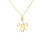 0,02 Karat Pırlanta Kolye "Altın Zambak" - Venta Jewelry