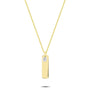 0,02 Karat Pırlanta Kolye "Kartuş" - Venta Jewelry
