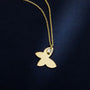 0,02 Karat Pırlanta Kolye "Kelebek" - Venta Jewelry