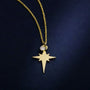 0,02 Karat Pırlanta Kolye "Kutup Yıldızı" - Venta Jewelry