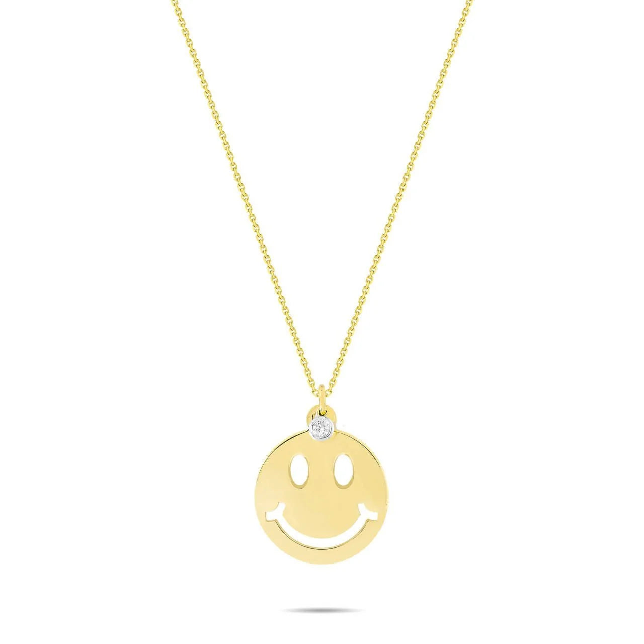0,02 Karat Pırlanta Kolye "Smile" - Venta Jewelry