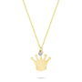 0,02 Karat Pırlanta Kolye "Taç" - Venta Jewelry
