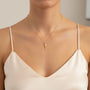 0,02 Karat Pırlantalı Kolye "Kılçık" - Venta Jewelry