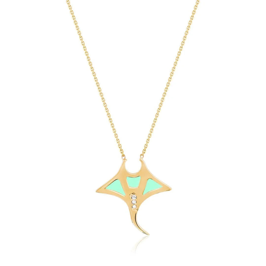 0,02 Karat Pırlantalı Kolye "Vatoz" - Venta Jewelry