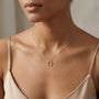 0,03 Karat Pırlanta Kolye "Nal" - Venta Jewelry