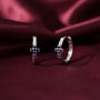 0,04 Karat Halka Küpe "Safir" - Venta Jewelry