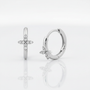 0,04 Karat Pırlanta Halka Küpe - Venta Jewelry