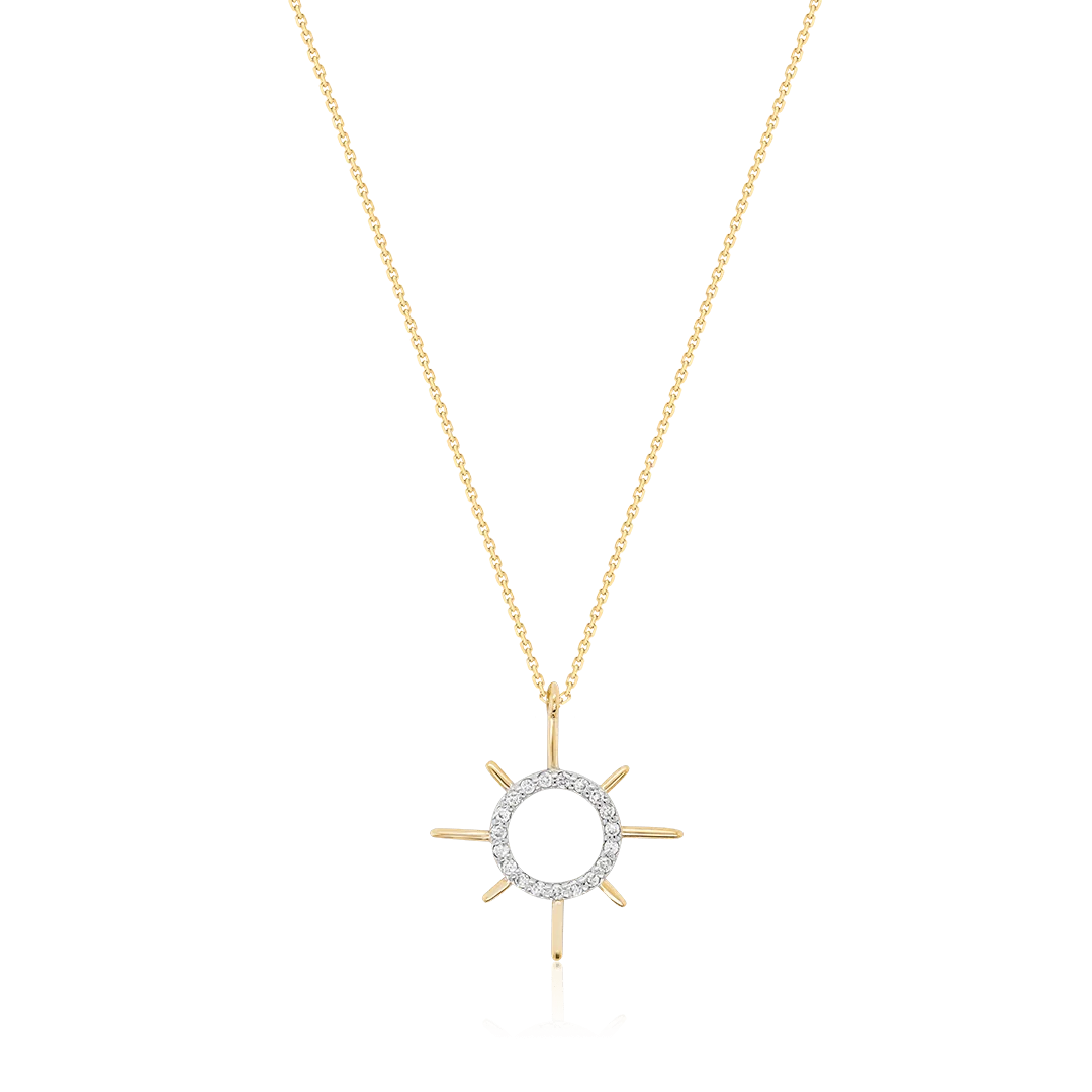 0,07 Karat Pırlanta Kolye "Dönüş" - Venta Jewelry