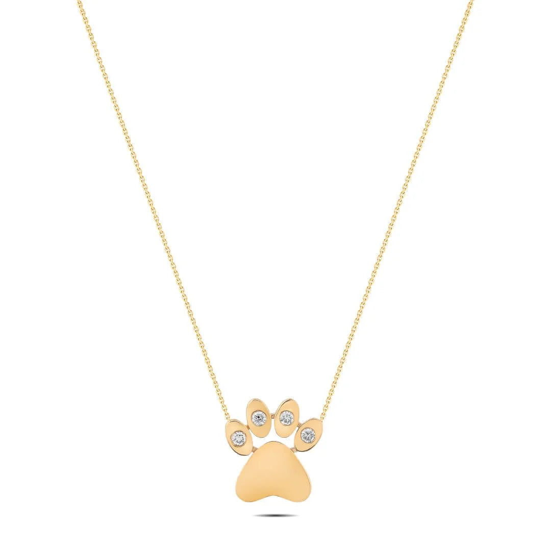 0,10 Karat Pırlanta Kolye "Pati" - Venta Jewelry