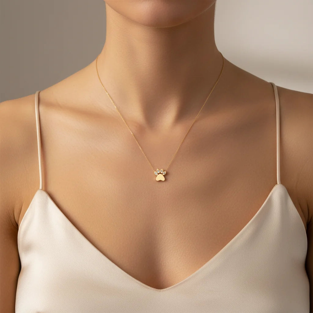 0,10 Karat Pırlanta Kolye "Pati" - Venta Jewelry