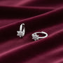 0,11 Karat Pırlanta Halka Küpe, F Renk SI - Venta Jewelry