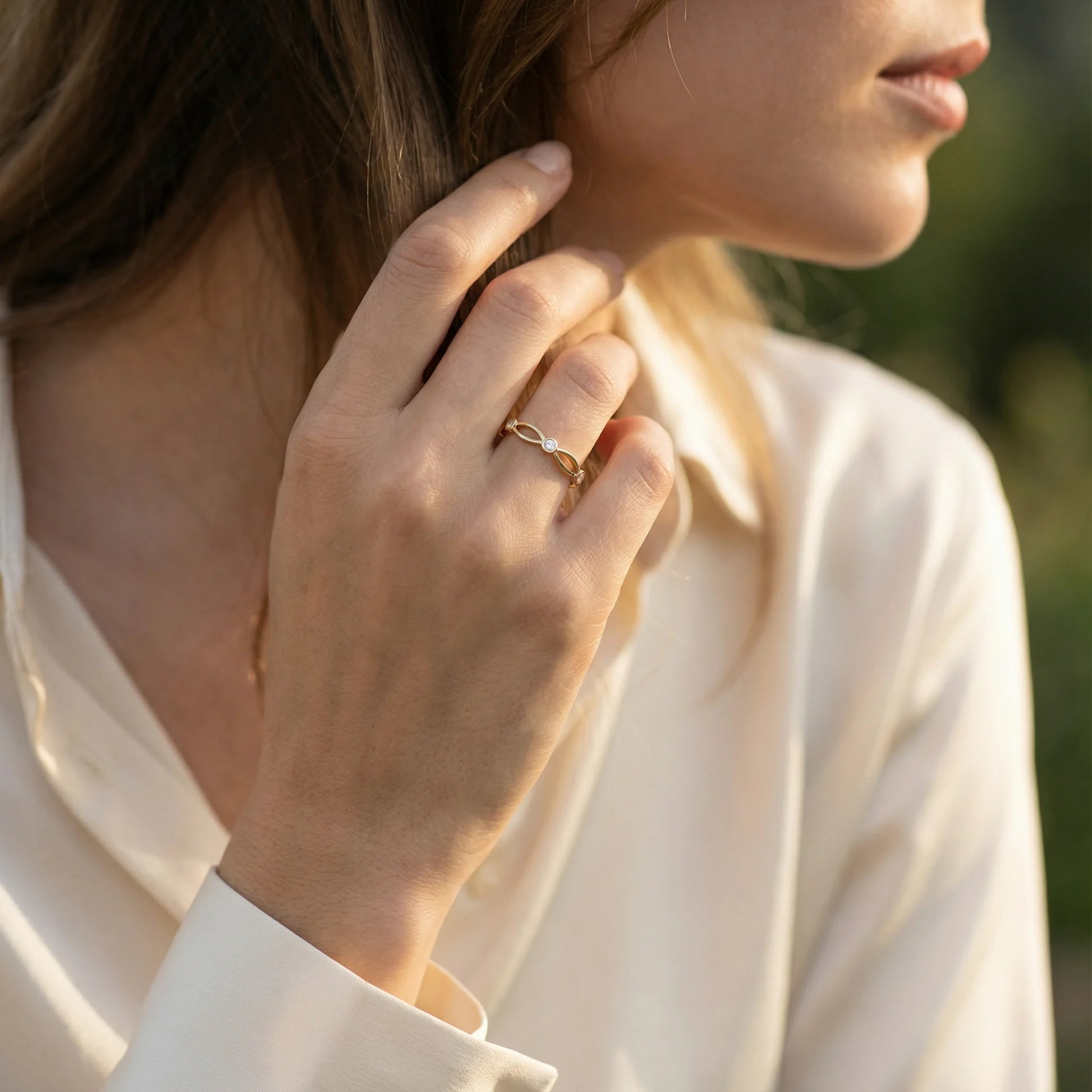 0,12 Karat Pırlanta Yüzük - Venta Jewelry