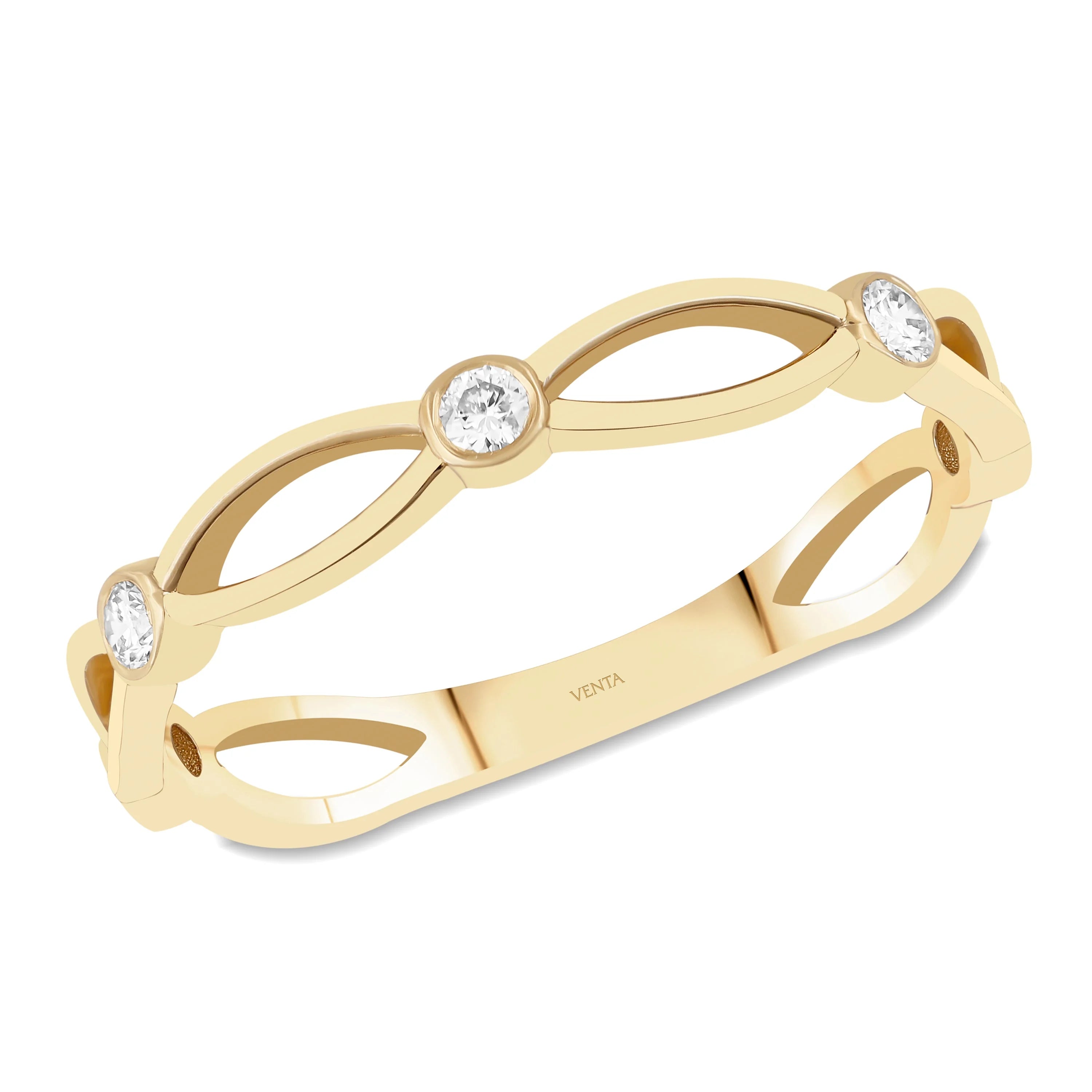0,12 Karat Pırlanta Yüzük - Venta Jewelry