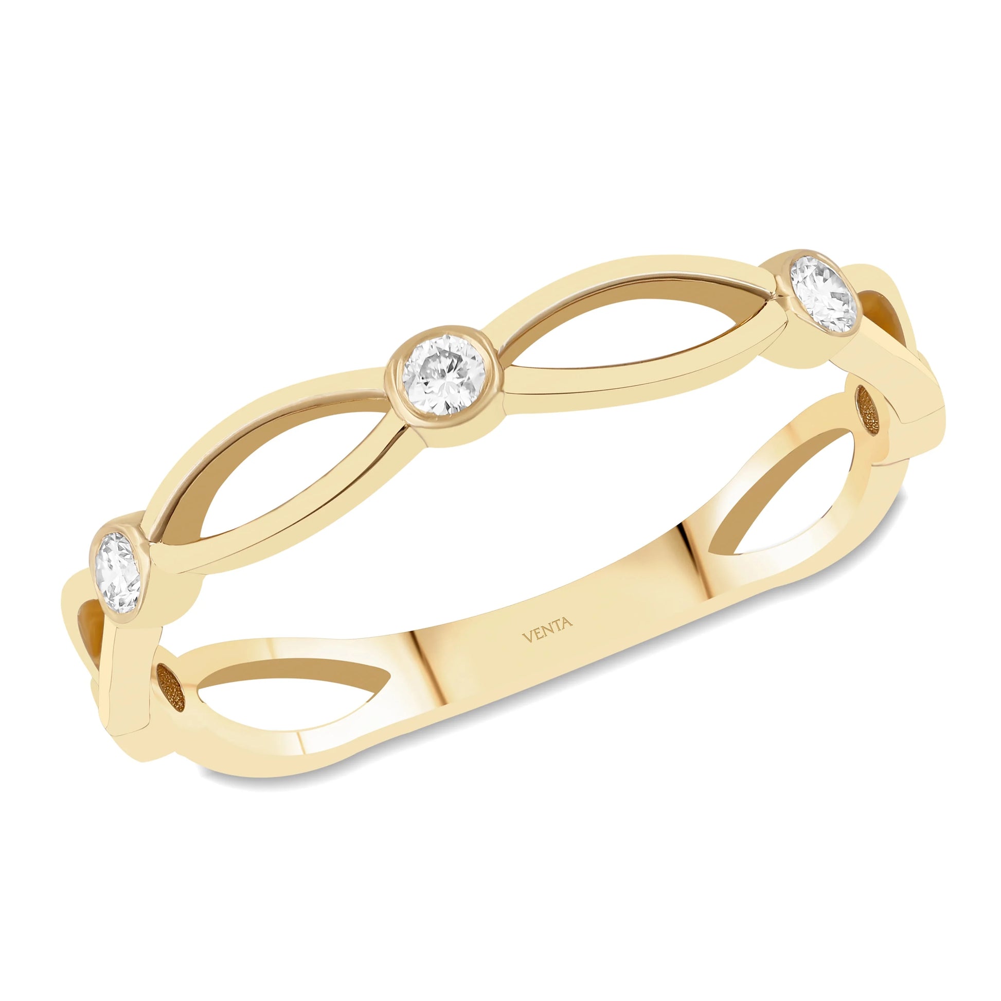 0,12 Karat Pırlanta Yüzük - Venta Jewelry