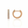 0,14 Karat Pırlanta Halka Küpe - Venta Jewelry
