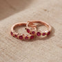 0,16 Karat Halka Küpe "Yakut" - Venta Jewelry