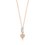 0,16 Karat Pırlantalı Harfli Kolye "E" - Venta Jewelry