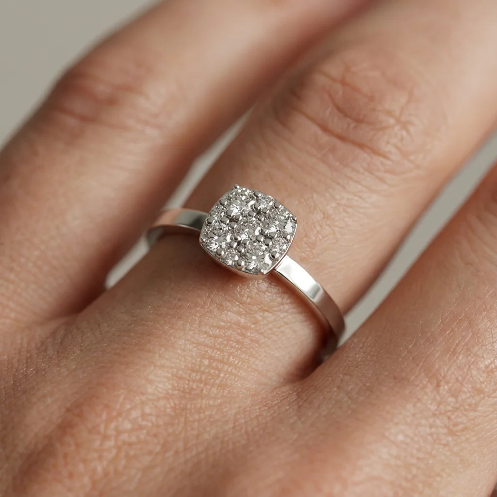 0,19 Karat Coronet Pırlanta Yüzük - Venta Jewelry