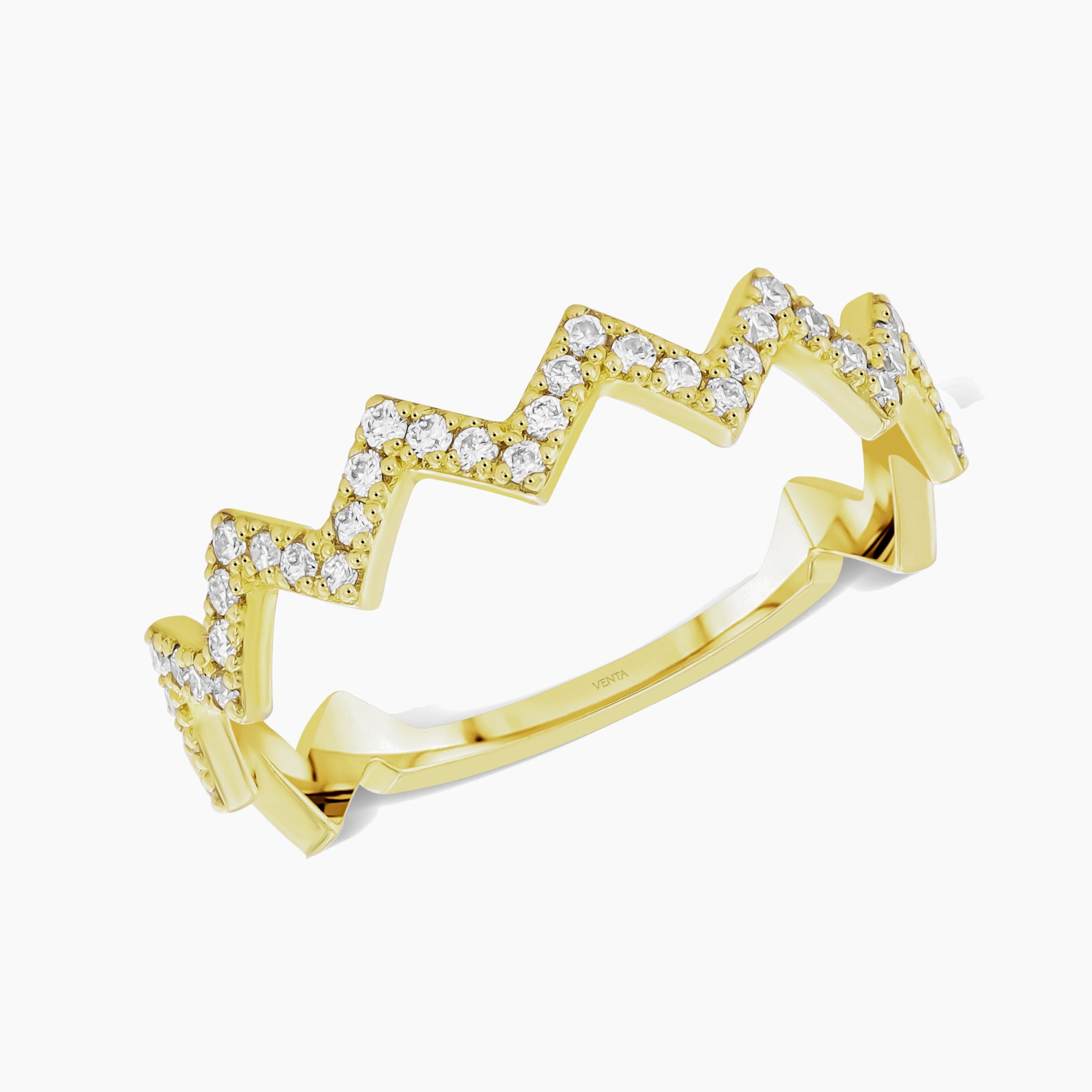 0,19 Karat Pırlanta Yüzük - Venta Jewelry