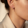0,22 Karat Pırlanta Halka Küpe "Yakut", F Renk SI - Venta Jewelry
