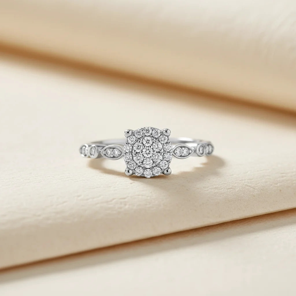 0,24 Karat Coronet Pırlanta Yüzük - Venta Jewelry