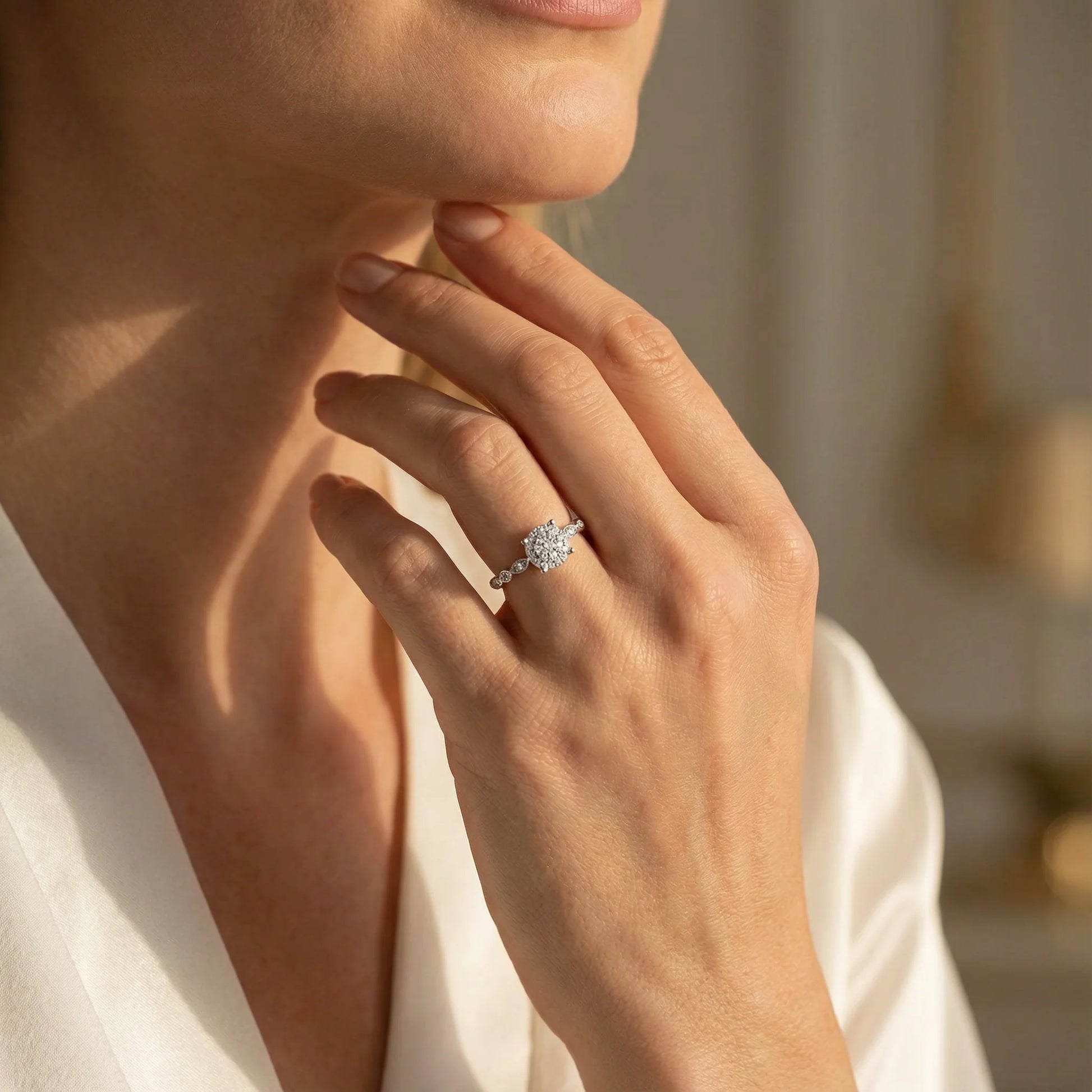 0,24 Karat Coronet Pırlanta Yüzük - Venta Jewelry