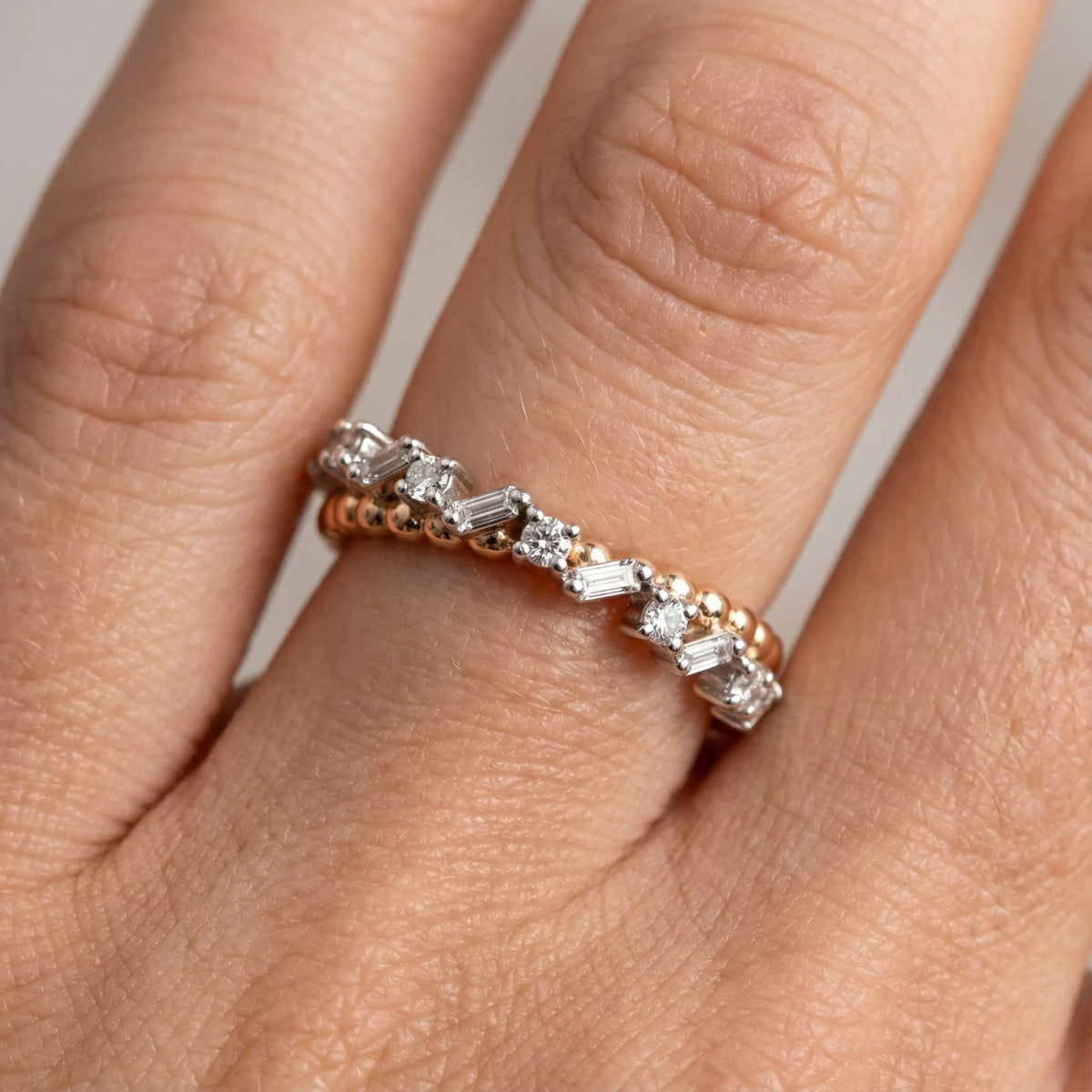 0,24 Karat Pırlanta Yüzük, F Renk SI - Venta Jewelry
