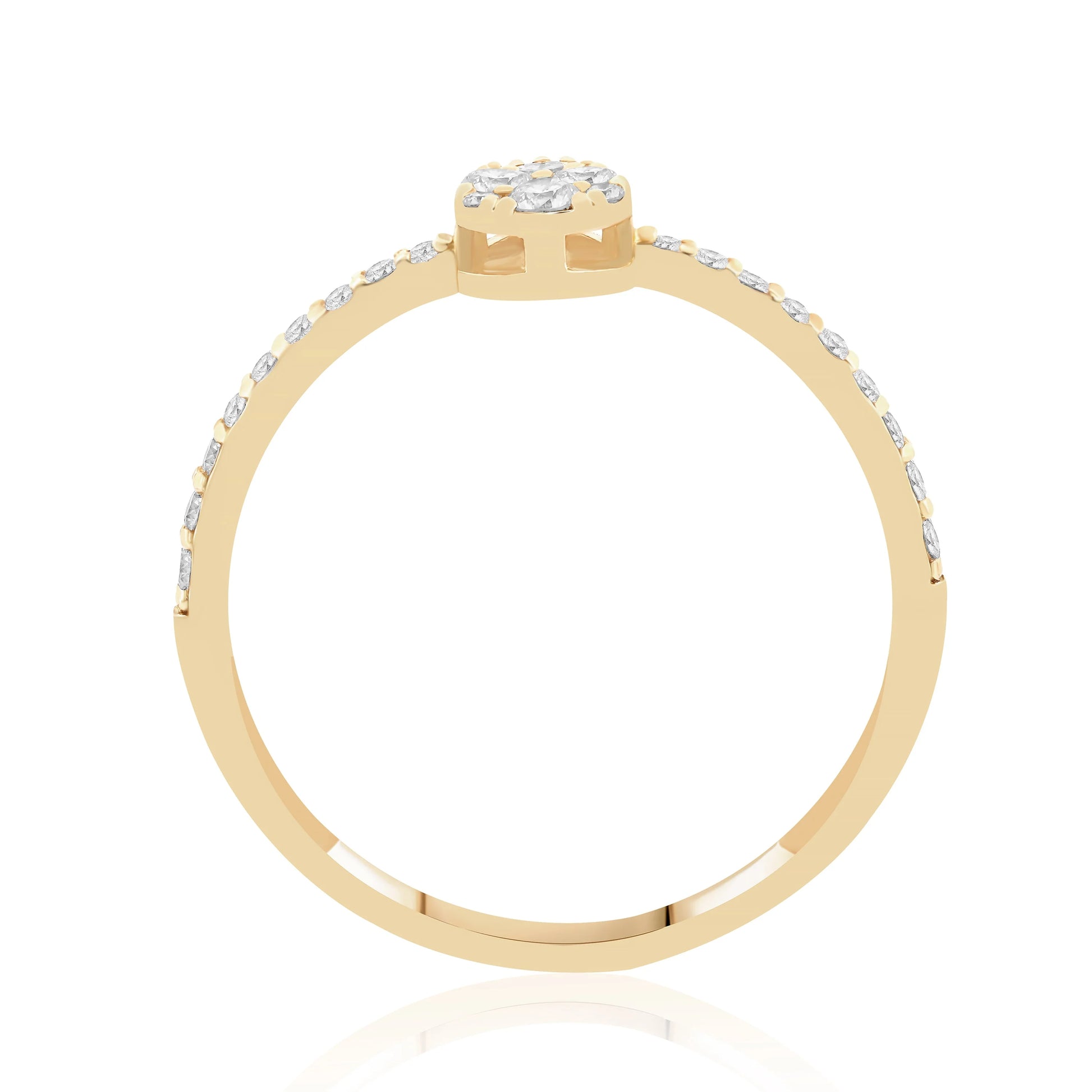 0,26 Karat Coronet Pırlanta Yüzük - Venta Jewelry