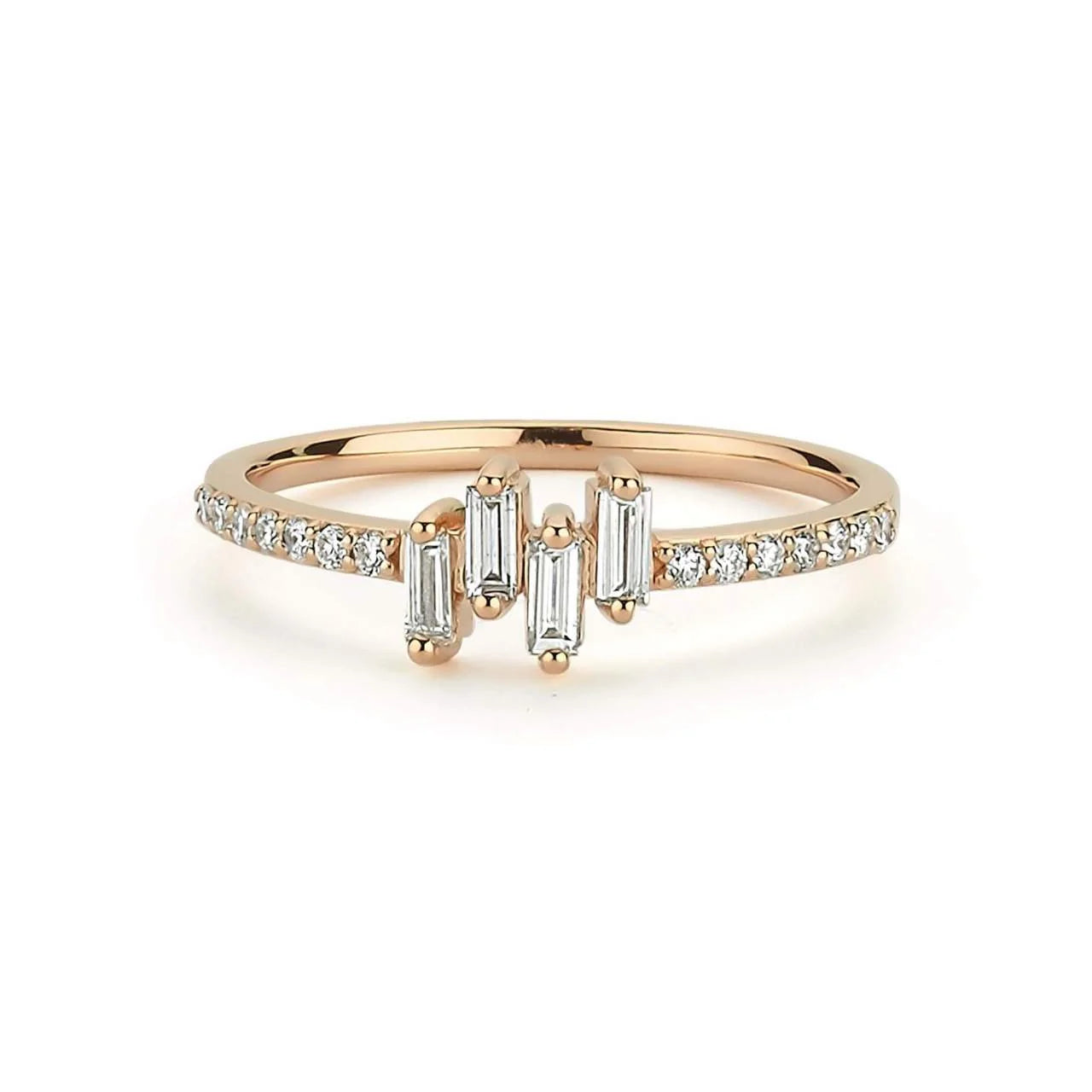 0,27 Karat Baget Pırlanta Yüzük - Venta Jewelry