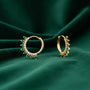 0,28 Karat Pırlanta Halka Küpe "Zümrüt" - Venta Jewelry