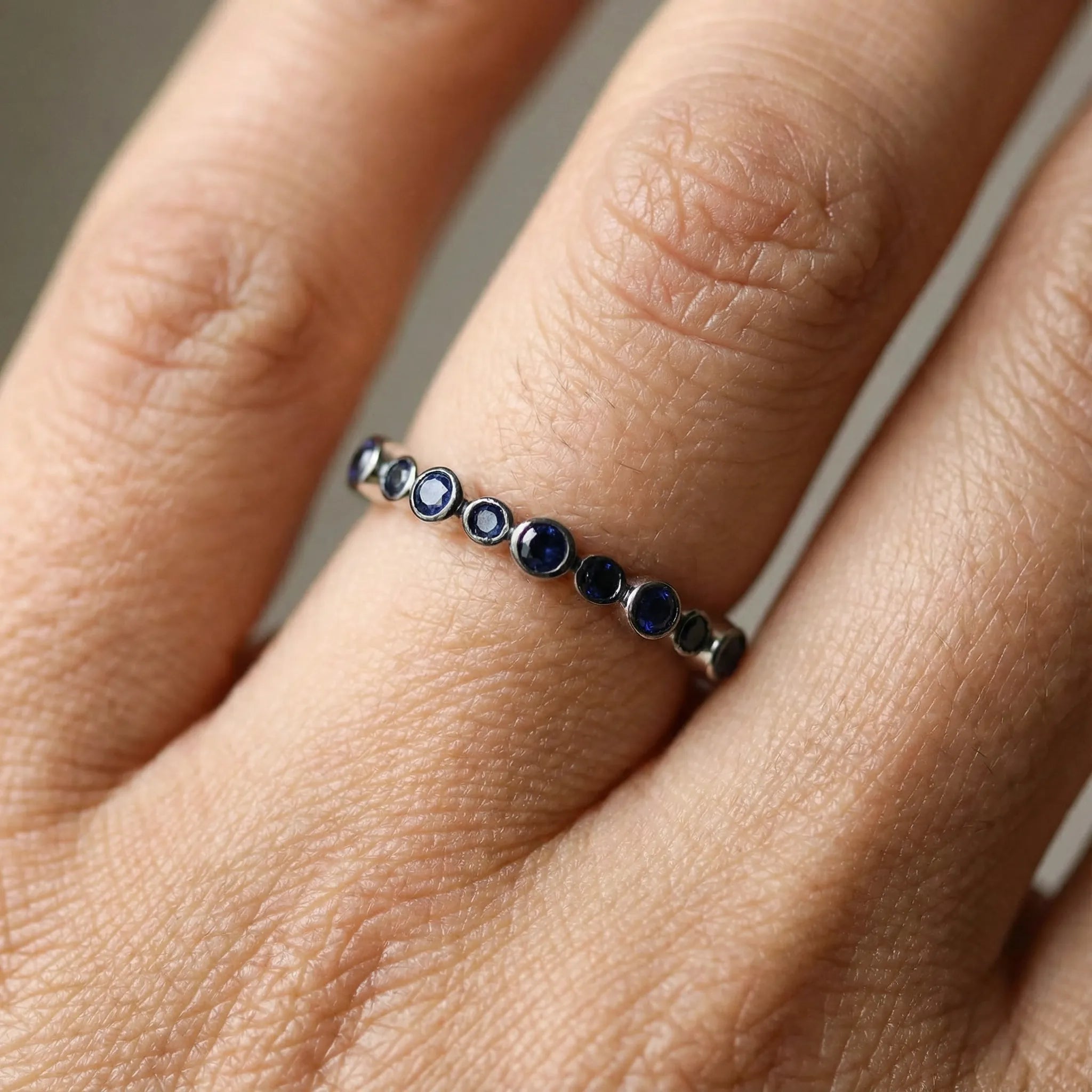 0,28 Karat Safir Yüzük, F Renk SI - Venta Jewelry