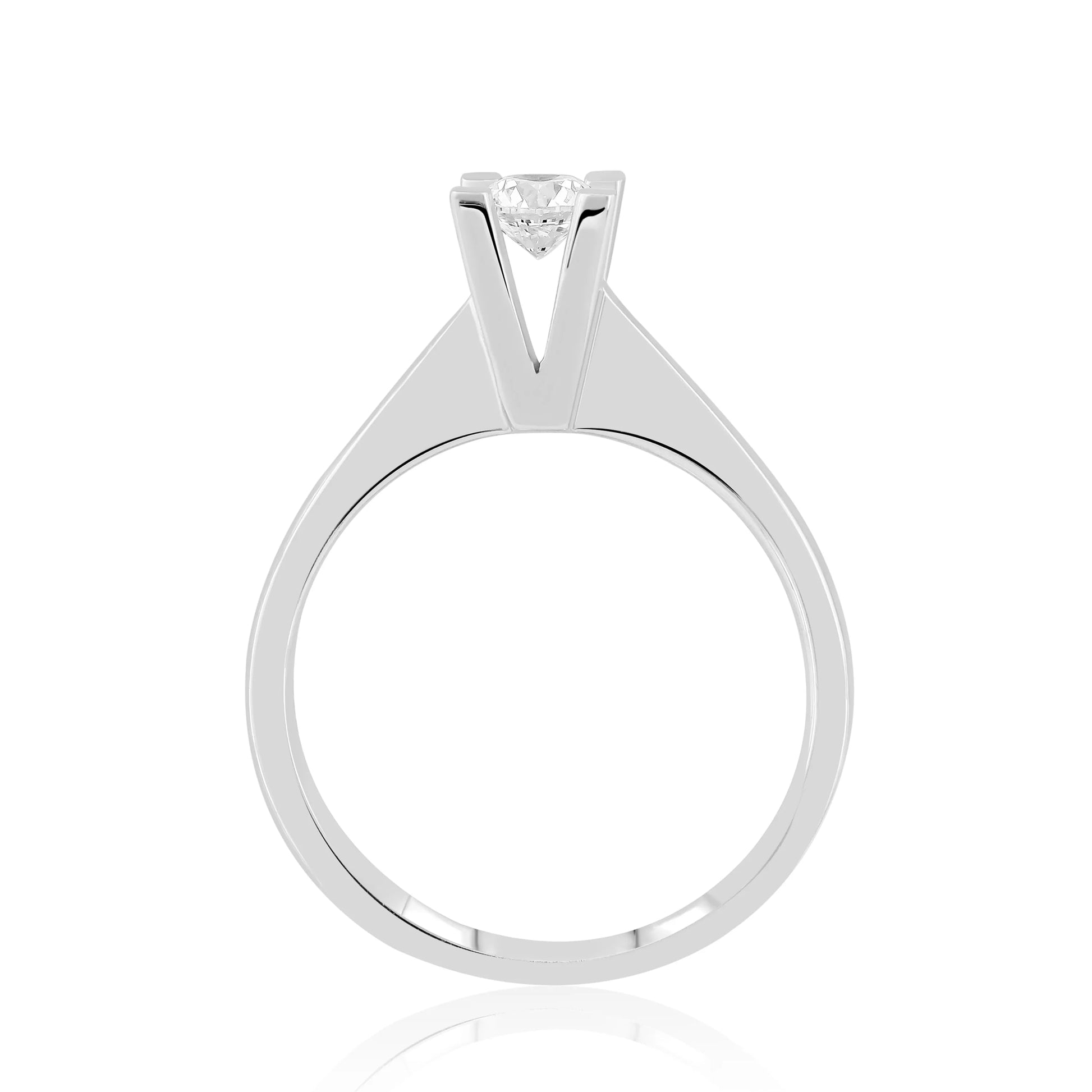 0,30 Karat D Renk SI1 Tektaş Pırlanta Yüzük | HRD Sertifikalı | LİYA, D Renk SI1 - Venta Jewelry
