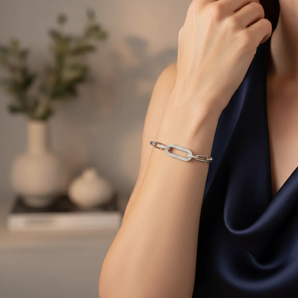0,32 Karat Tasarım Pırlanta Bileklik "Lalin" - Venta Jewelry