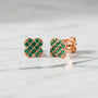 0,32 Karat Zümrüt Küpe "Elvin" - Venta Jewelry