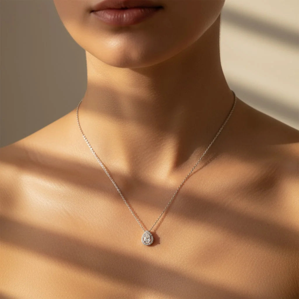 0,36 Karat Tasarım Pırlanta Kolye "Alin" - Venta Jewelry