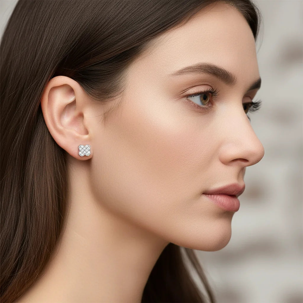 0,38 Karat Coronet Pırlanta Küpe "Elvin" - Venta Jewelry
