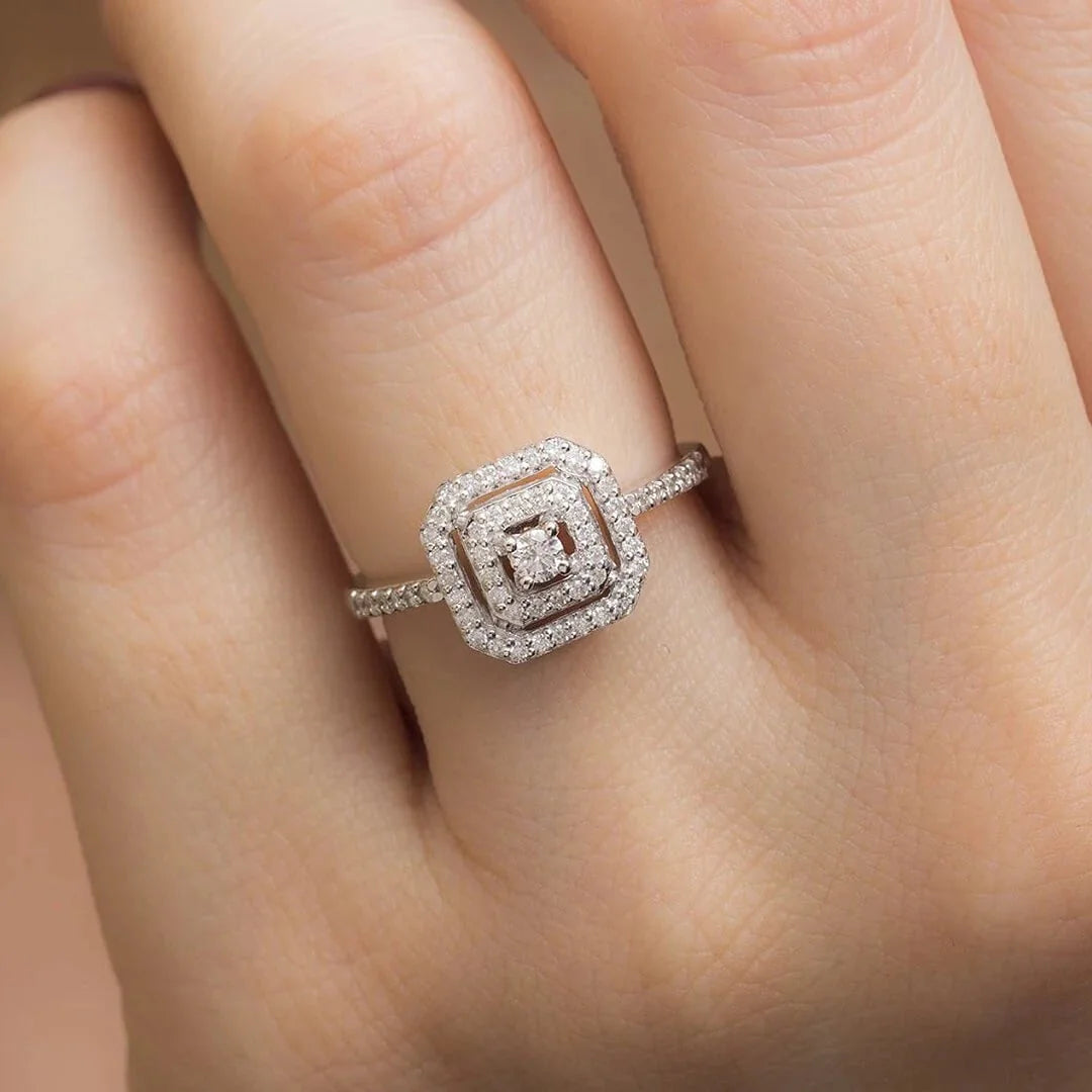 0,38 Karat Pırlanta Yüzük - Venta Jewelry