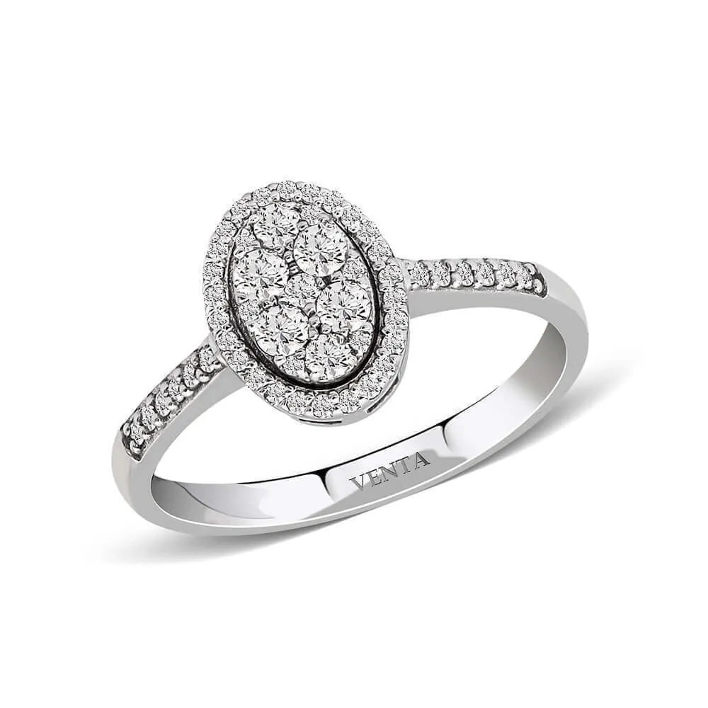 0,39 Karat Coronet Pırlanta Yüzük "Alina" - Venta Jewelry