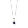 0,39 Karat Pırlantalı Safir Kolye - Venta Jewelry