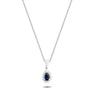 0,41 Karat Pırlantalı Safir Kolye - Venta Jewelry