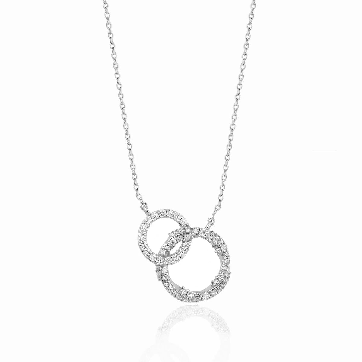 0,43 Karat F Renk Tasarım Pırlanta Kolye, F Renk SI - Venta Jewelry
